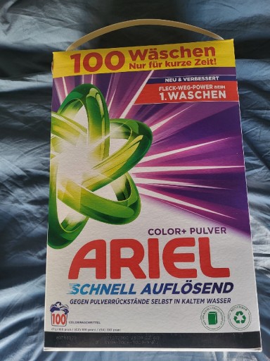Zdjęcie oferty: Proszek do prania Ariel Color 6 kg Niemcy
