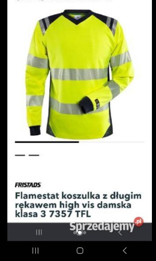 Zdjęcie oferty: Bluza robocza odblaskowa ognioochronna 