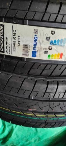 Zdjęcie oferty: Dwie Opony Bridgestone Duravis 660 Eco 225/65r16C