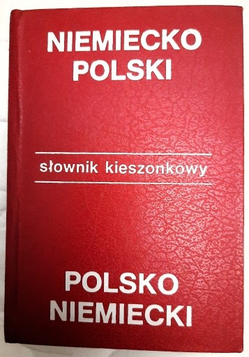 Zdjęcie oferty: Słownik kieszonkowy niemiecko polski