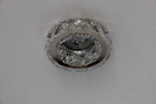 Zdjęcie oferty: Oprawa halogenowa sufitowa LEDLUX Kryształ Okrągła