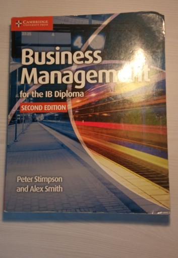 Zdjęcie oferty:  Business Management SL, Cambridge ale !UWAGA! nie