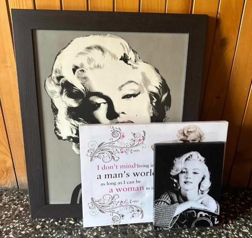 Zdjęcie oferty: Komplet obrazów z Marilyn Monroe