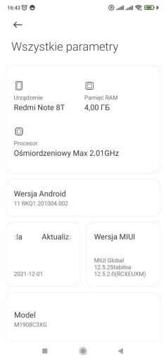 Zdjęcie oferty: Xiaomi Redmi Note 8T