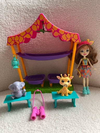 Zdjęcie oferty: Zestaw Lalka Enchantimals BIWAK NA SAWANNIE Mattel