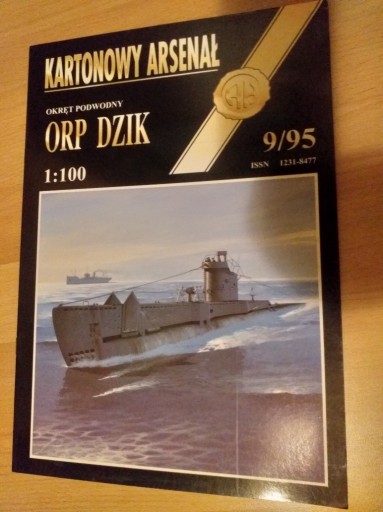 Zdjęcie oferty: ORP Dzik wydawnictwo "Haliński"