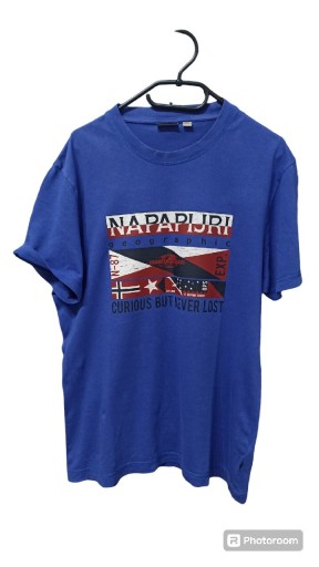 Zdjęcie oferty: Koszulka męska niebieska Napapijri