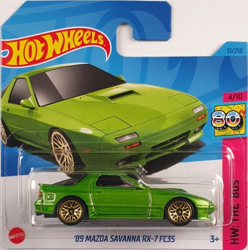 Zdjęcie oferty: '89 MAZDA SAVANNA RX-7 FC3S Hot Wheels 1:64