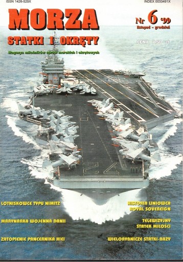 Zdjęcie oferty: Morza statki i okręty Nr 6 1999