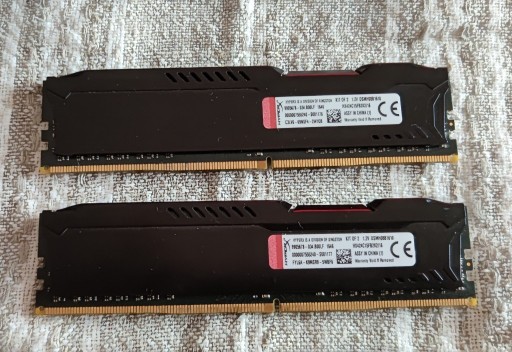Zdjęcie oferty: Pamięć RAM HyperX Fury DDR4 16GB HX424C15FB2K2/16