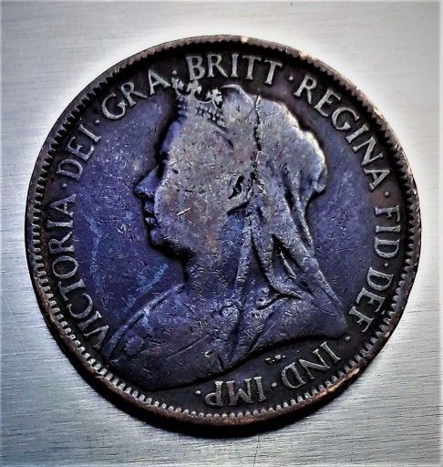 Zdjęcie oferty: Half Penny  1901. Anglia.    Nr-69