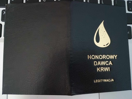 Zdjęcie oferty: Legitymacja, Książeczka Honorowego Dawcy Krwi, HDK