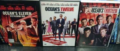 Zdjęcie oferty: Ocean's Eleven Twelve Thirteen dvd