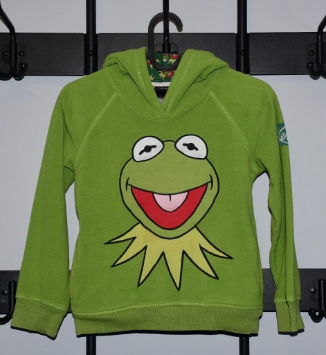 Zdjęcie oferty: Chłopięca polarowa bluza Kermit The Muppets