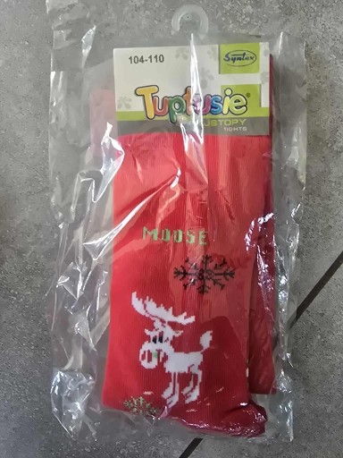Zdjęcie oferty: Świąteczne rajstopy 104/110