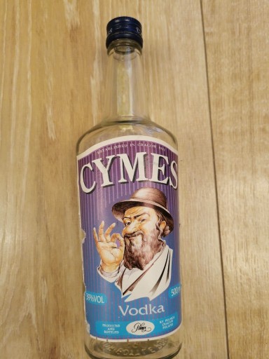 Zdjęcie oferty: Stara butelka  wódka Vodka Cymes PRL