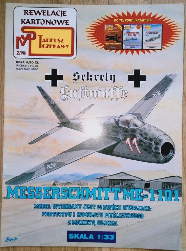 Zdjęcie oferty: Messerschmitt Me-1101 Kolekcjoner 2/99