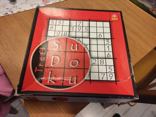 Zdjęcie oferty: Sudoku gra planszowa Trefl
