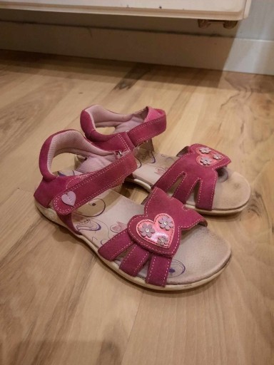 Zdjęcie oferty: buty buciki sandały dla dziewczynki różowe na lato