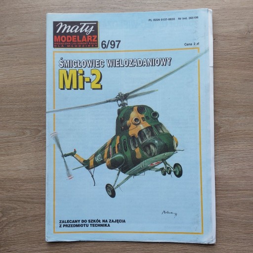 Zdjęcie oferty: Mały Modelarz 1997/6 śmigłowiec Mi-2