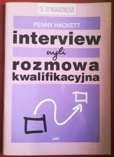 Zdjęcie oferty: Interview czyli rozmowa kwalifikacyjna  