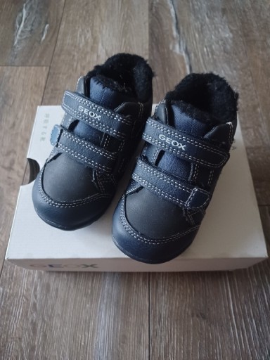 Zdjęcie oferty: Geox 21 Buty na rzepy Granatowe z ociepleniem