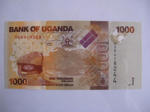 Zdjęcie oferty: Uganda - 1000 Shilling - 2010 - P49a - St.1