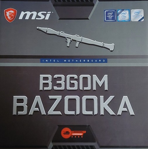 Zdjęcie oferty: Płyta główna MSI Bazooka B360M +CPU+RAM+SSD