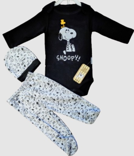 Zdjęcie oferty: Komplet niemowlęcy Snoopy r 62