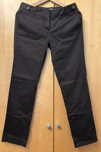 Zdjęcie oferty: Damskie brązowe bawełniane spodnie Reserved 36 S