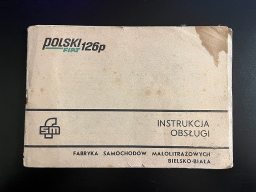 Zdjęcie oferty: Polski Fiat 126p intrukcja obsługi