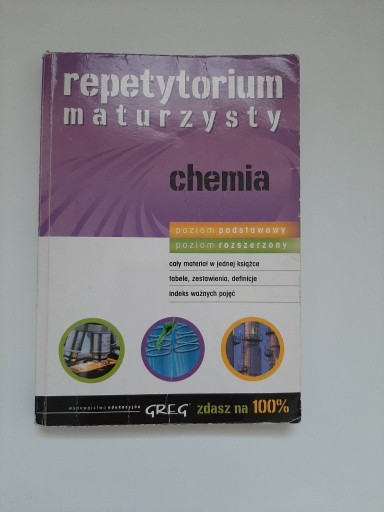 Zdjęcie oferty: Repetytorium maturzysty chemia 