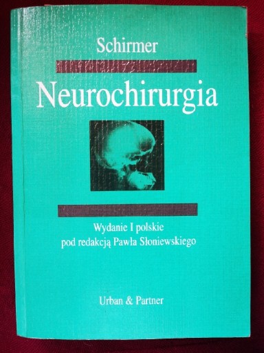 Zdjęcie oferty: Neurochirurgia 