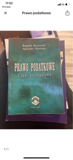 Zdjęcie oferty: Prawo podatkowe 