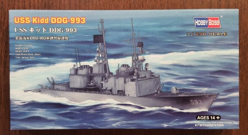 Zdjęcie oferty: Model łódź USS Kidd DDG-993