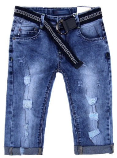 Zdjęcie oferty: elastyczne krótkie SPODENKI jeans 10Y