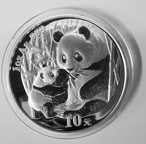 Zdjęcie oferty: Chińska Panda 2005 10 yuan 1 oz