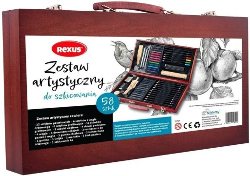 Zdjęcie oferty: Zestaw artystyczny do szkicowania 