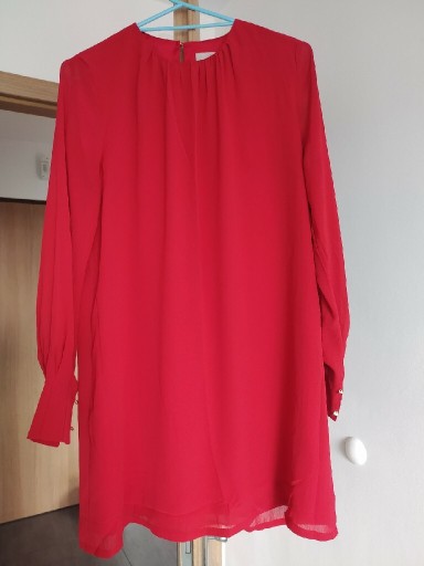 Zdjęcie oferty: Sukienka czerwona elegancka H&M r. 38