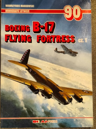 Zdjęcie oferty: B-17 cz 1 i cz 2 Monografie Lotnicze AJ Press
