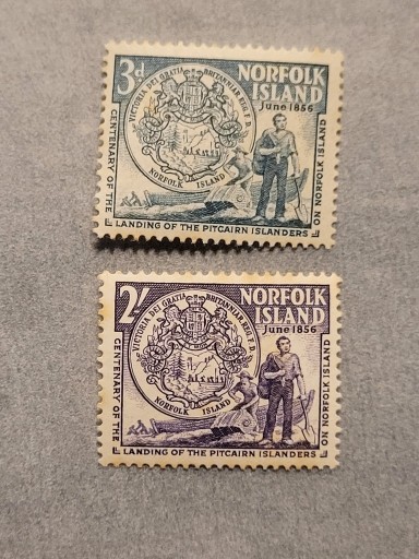 Zdjęcie oferty: Wyspa Norfolk 1956r