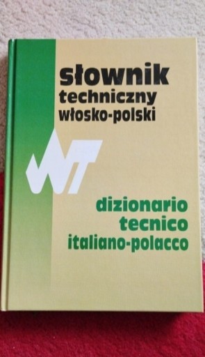 Zdjęcie oferty: Słownik techniczny włosko-polski Sergiusz Czerni