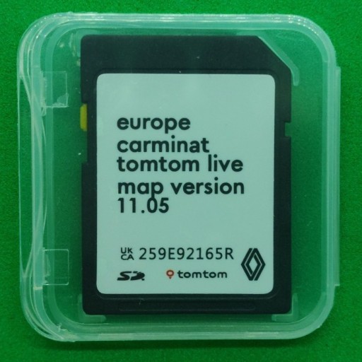 Zdjęcie oferty: Karta SD z mapą Renault Carminat Live Europa 1105