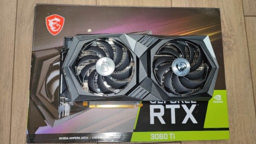 Zdjęcie oferty: KARTA GRAFICZNA MSI RTX 3060TI 8GB GAMING X