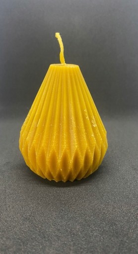 Zdjęcie oferty: Świeca świeczka woskowa z wosku pszczelego stożek