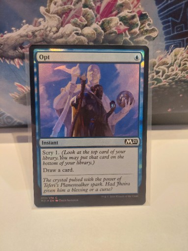 Zdjęcie oferty: MTG: Opt *(059/274) *FOIL*