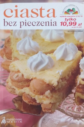 Zdjęcie oferty: TANIO Ciasta bez pieczenia