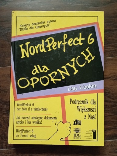 Zdjęcie oferty: Word Perfect 6 dla opornych - TANIO