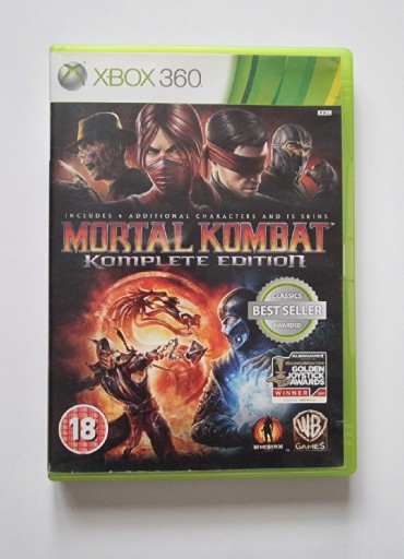 Zdjęcie oferty: Mortal Kombat Komplete Edition xbox 360 bd stan