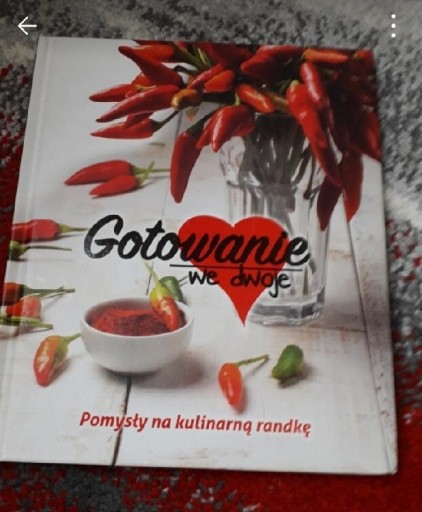 Zdjęcie oferty: Gotowanie we dwoje. Pomysły na kulinarną randkę.